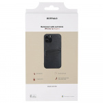 Buffalo Mobilcover PU 2 kort Sort - iPhone 12/12 Pro