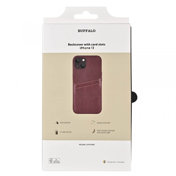 Buffalo Mobilcover PU Brun - iPhone 13
