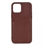Buffalo Cover PU 1 Kort - iPhone 13 Mini Brun