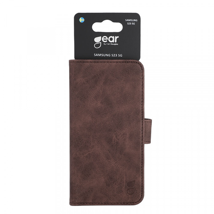 Gear Mobilcover Brun - Samsung S23