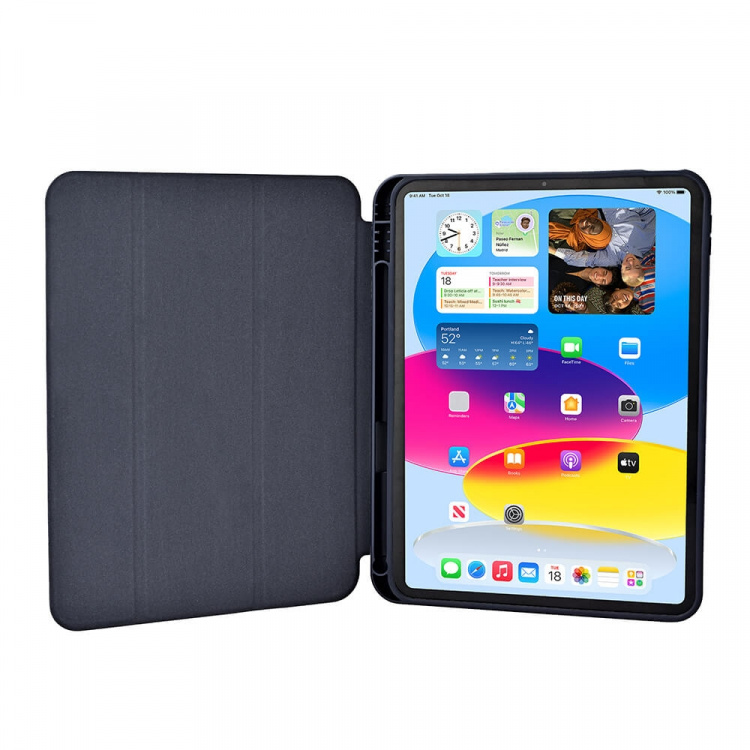 Gear Tablet Cover Pencilpocket Mørkeblå - iPad 10,9
