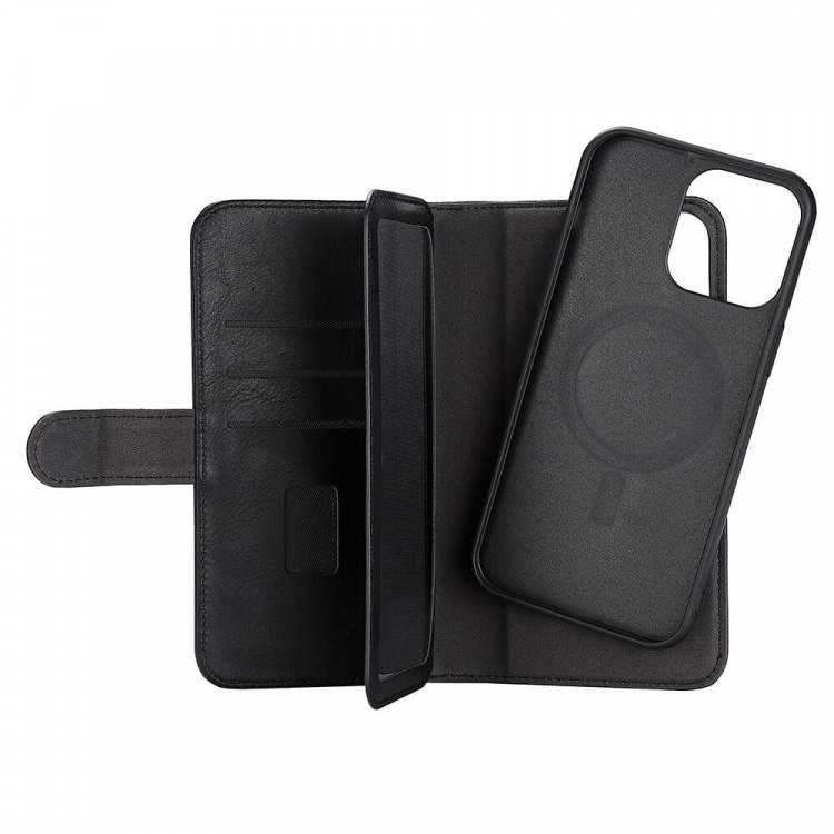 Gear Wallet 2-i-1 7 Kortrum MagSeries Sort - iPhone 14 Pro Pro Max