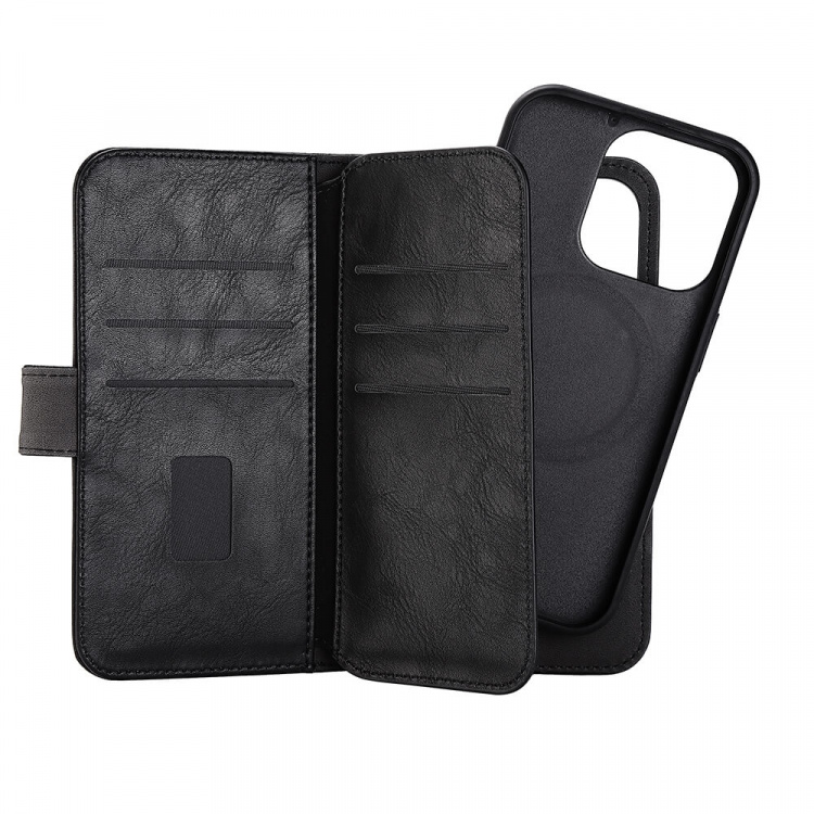 Gear Wallet 2-i-1 7 Kortrum MagSeries Sort - iPhone 14 Pro