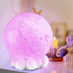 Mobility On Board Højttaler Moony Globe Multicolor med lys