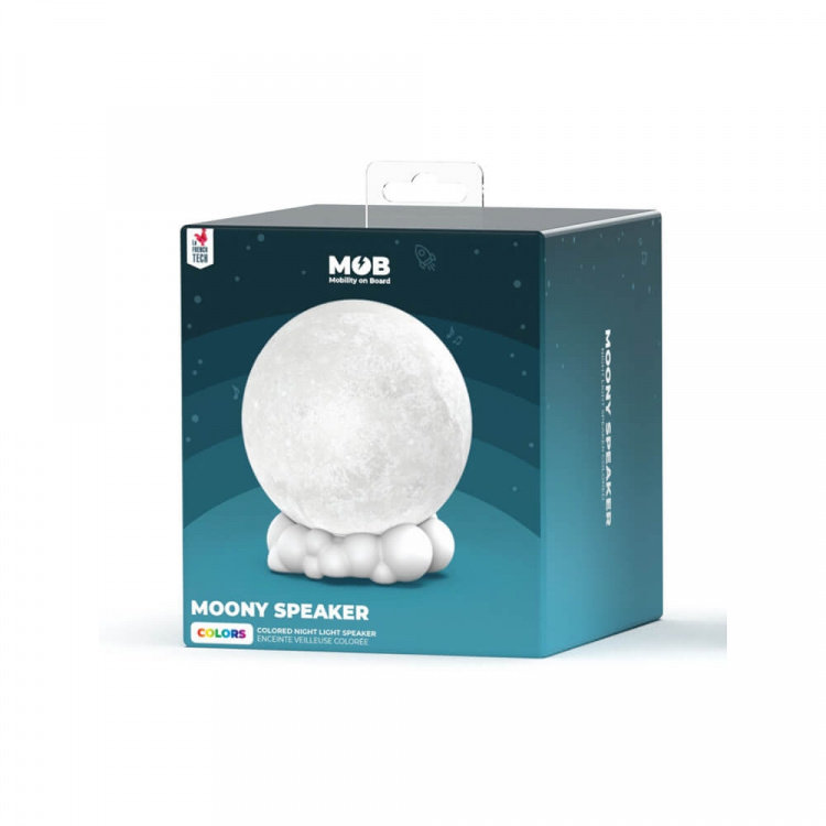 Mobility On Board Højttaler Moony Globe Multicolor med lys