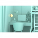 Mobility On Board Væg natlampe Wild Light Panda, flere farver