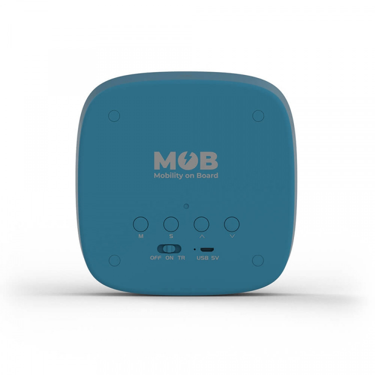 Mobility On Board Vækkeur med lys Billy Mørkeblå