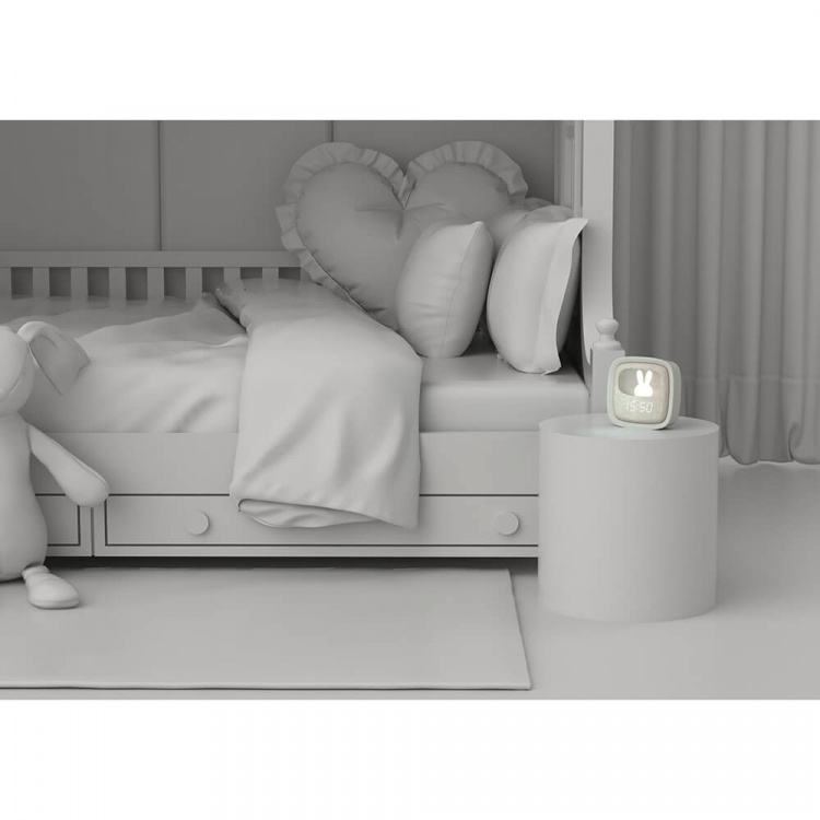 Mobility On Board Vækkeur med lys Billy Grå