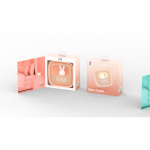 Mobility On Board Vækkeur med lys Billy Lyserød