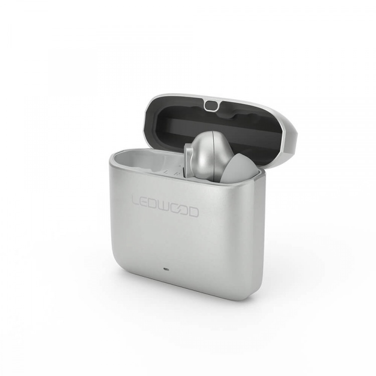 LEDWOOD Hovedtelefoner Titan TWS True Wireless In-Ear Sølv