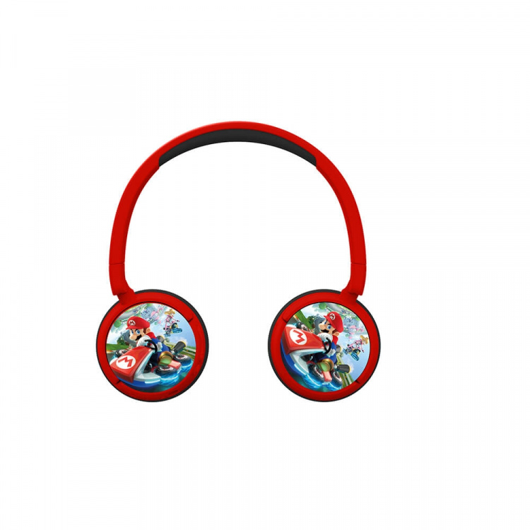 Super Mario Høretelefoner On-Ear Junior Trådløs 85dB/95dB Super Mario