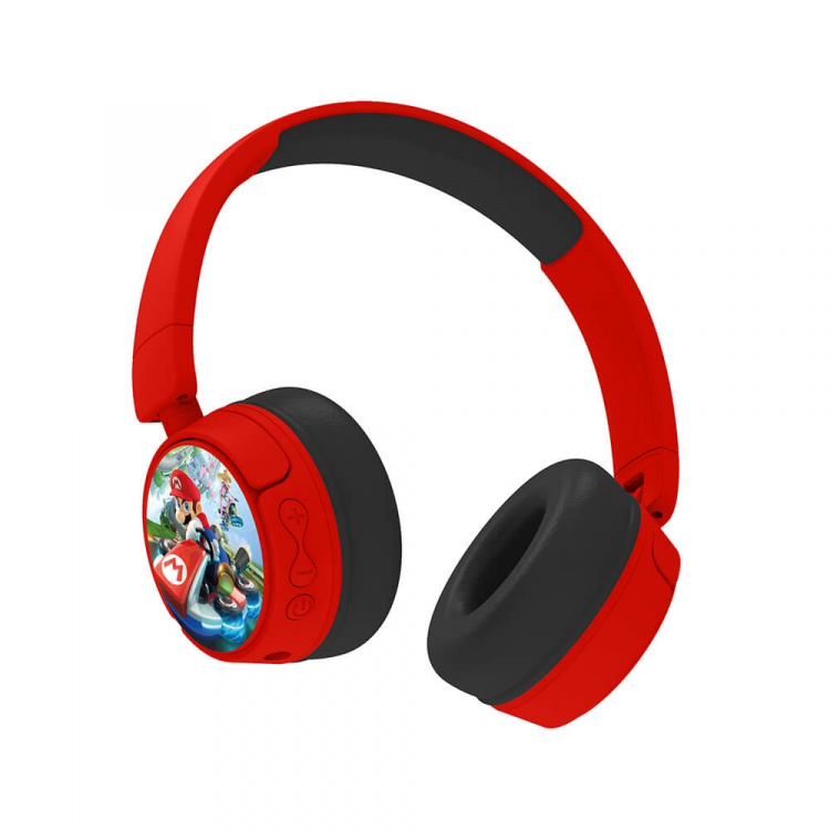 Super Mario Høretelefoner On-Ear Junior Trådløs 85dB/95dB Super Mario