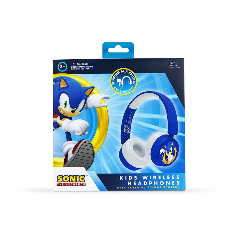 SONIC BOOM Høretelefoner On-Ear Junior Trådløs 85dB/95dB Sonic