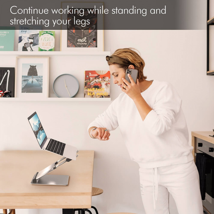 Desire2 Bærbar stativ Supreme Sit-Stand Aluminium