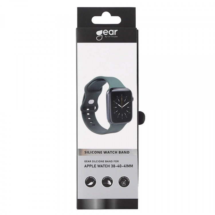 Gear Watcharmbånd Silikone OLIVEN GRØN Apple Watch 38/40/41mm