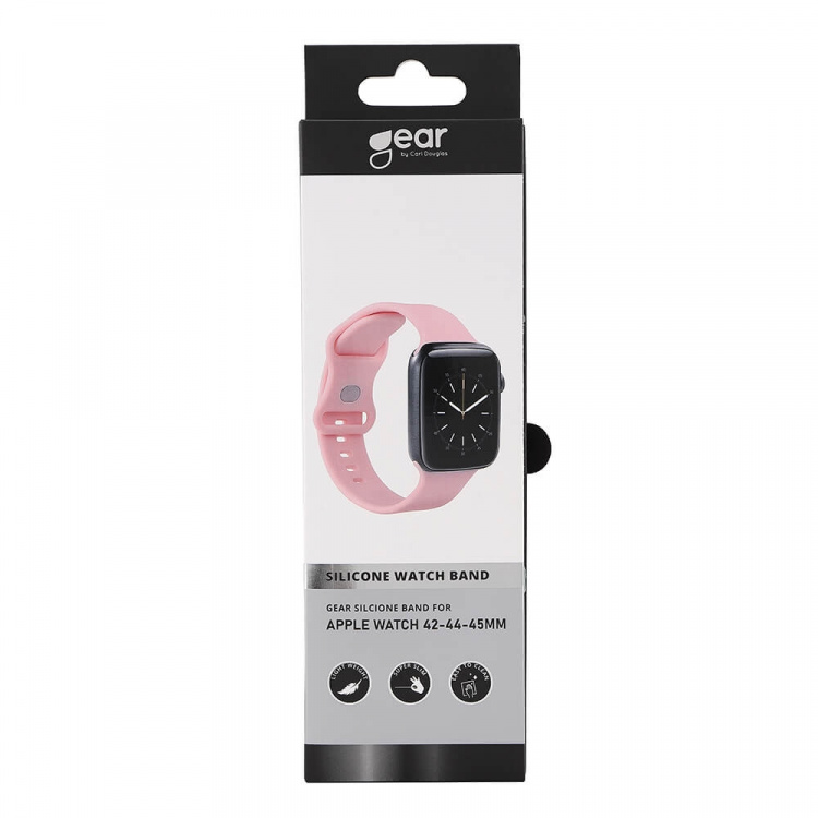 Gear Watcharmbånd Silikone ROSA Apple Watch 42/44/45mm