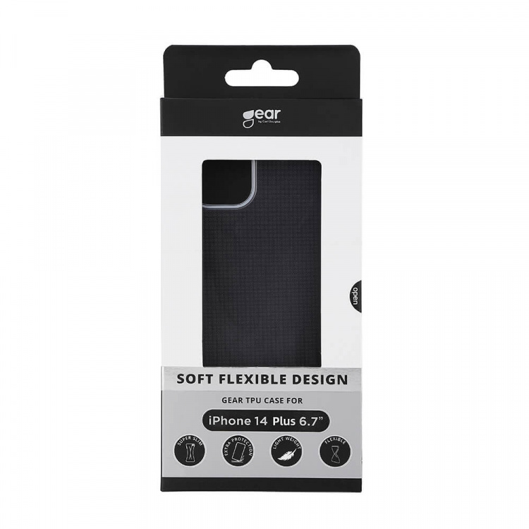 Gear Mobilcover TPU Transparent - iPhone 14 Plus