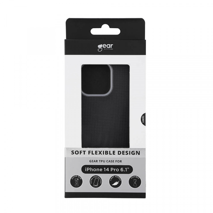 Gear Mobilcover TPU Transparent - iPhone 14 Pro Gear Mobilcover TPU Transparent - iPhone 14 Pro