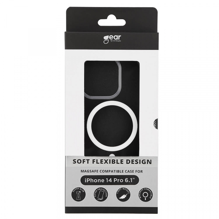 Gear Mobilcover TPE/PC Transparent - iPhone 14 Pro