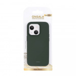Onsala Mobilcover Silikone Olive Green - iPhone 14 Pro