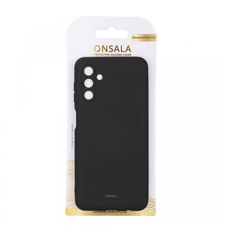 Onsala Mobilcover Silikone Black - Samsung Galaxy A13 5G/A13 4G/A04s 4G Onsala Mobilcover Silikone Black - Samsung Galaxy A13 5G/A13 4G/A04s 4G