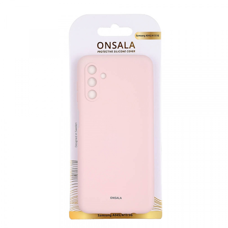 Onsala Mobilcover Silikone Chalk Pink - Samsung Galaxy A13 5G / A04s