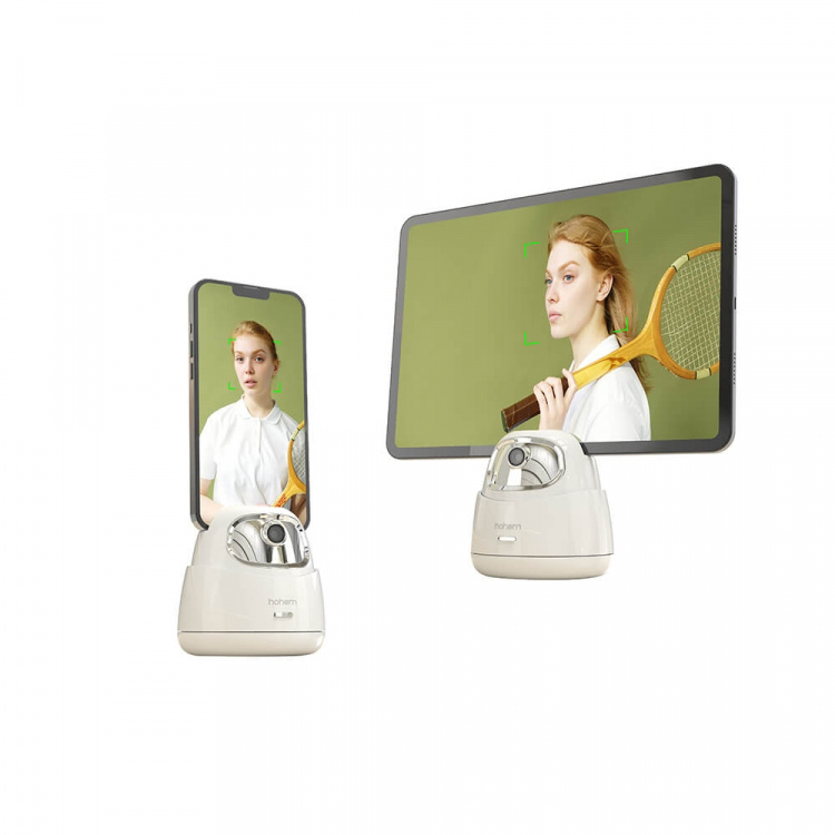 Hohem AI Auto Tracking Holder GO 2-Axis AI Tracking White Hohem AI Auto Tracking Holder GO 2-Axis AI Tracking White