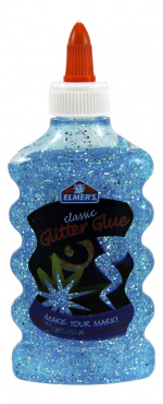 ELMER\'S Glitter Glue Blue, 177ml, Lim