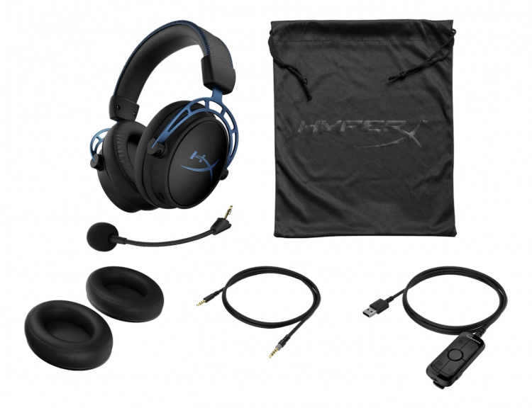 HyperX Cloud Alpha S Blue HX-HSCAS-BL/WW