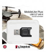Kingston MobileLite Plus USB 3.1 microSDHC/SDXC UHS-II Card Reader Kingston MobileLite Plus USB 3.1 microSDHC/SDXC UHS-II Card Reader