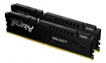 Kingston 16GB 5200MT/s DDR5 CL40 DIMM (Kit of 2) FURY Beast Black
