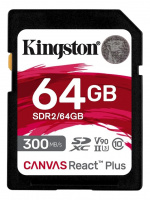 Kingston Canvas React Plus SDXC UHS-II Memory Card 64GB 300MB/s
