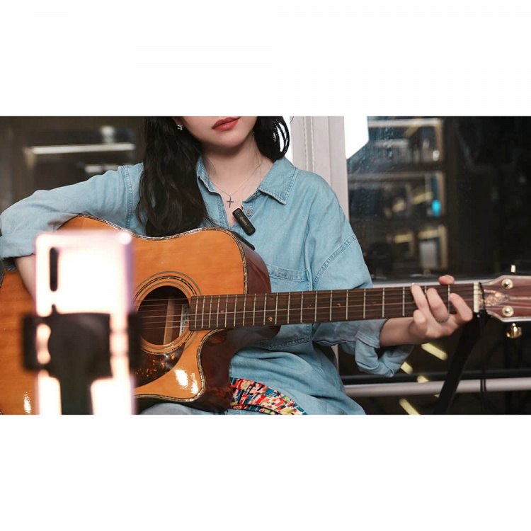 BOYA Trådløst mikrofonsystem x1 BY-WM3 med lightningstik BOYA Trådløst mikrofonsystem x1 BY-WM3 med lightningstik