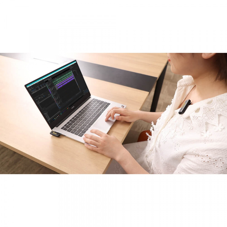 BOYA Trådløst mikrofonsystem x1 BY-WM3 til USB-C BOYA Trådløst mikrofonsystem x1 BY-WM3 til USB-C