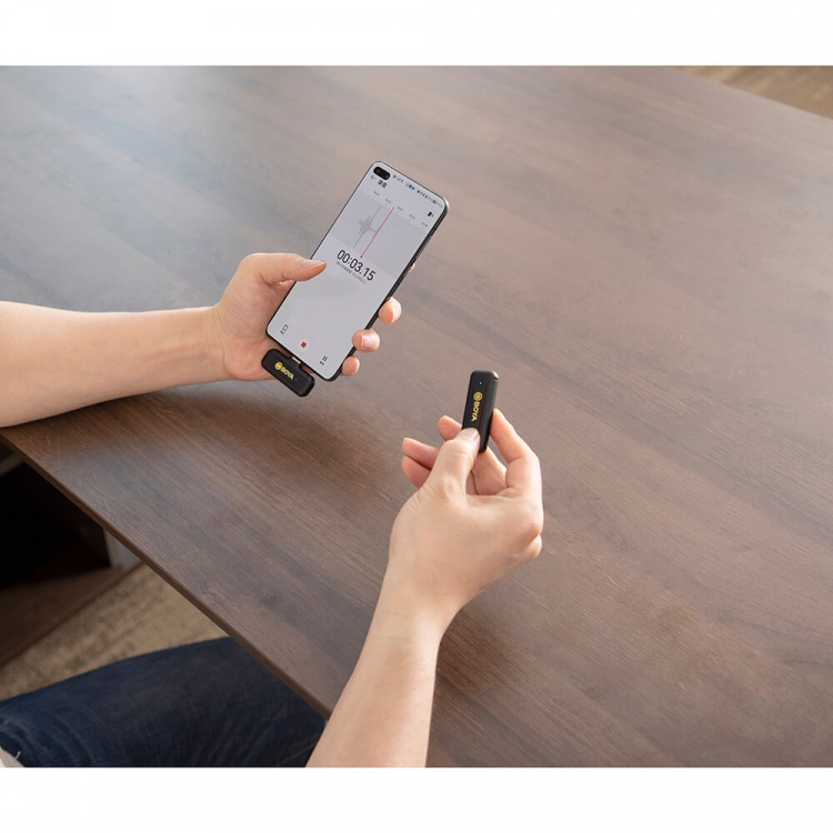 BOYA Trådløst mikrofonsystem x1 BY-WM3 til USB-C BOYA Trådløst mikrofonsystem x1 BY-WM3 til USB-C