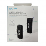 BOYA Trådløst mikrofonsystem x1 BY-WM3 til USB-C BOYA Trådløst mikrofonsystem x1 BY-WM3 til USB-C