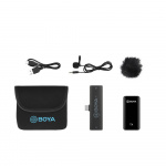 BOYA Trådløs mikrofon x1 BY-XM6-S5 USB-C BOYA Trådløs mikrofon x1 BY-XM6-S5 USB-C