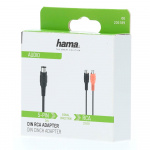 Hama Adapter Audio 2x RCA Hun til DIN 5-pin Han