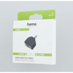 Hama Adapter Audio 2x 3.5 Hun til 3.5 Han Stereo