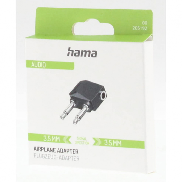 Hama Audio Adapter 2x3,5-3,5mm Flyadapter