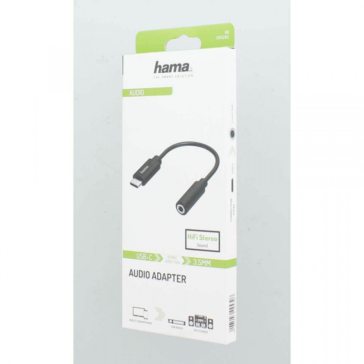 Hama Audio Adapter USB-C til 3.5 mm Stereo