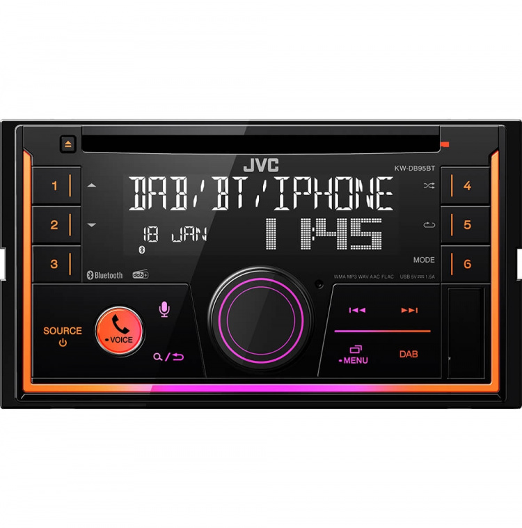 JVC Bil HiFi KW-DB95BT