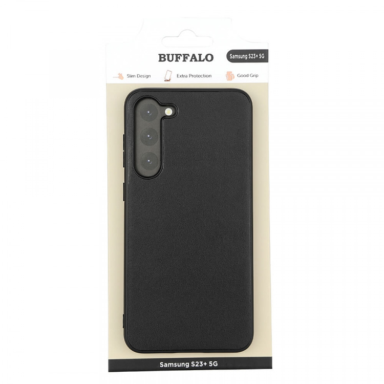 Buffalo Mobilcover PU Sort - Samsung S23+ 5G