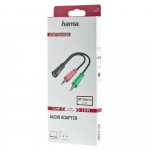 Hama Adapter Audio 3.5 Hun til 2x 3.5 Han