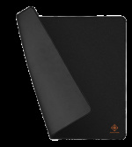 DELTACO GAMING DMP460 L Mousepad, 450x400x4mm, stitched edges, black