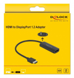 Delock Adapter HDMI-A male to DisplayPort female 4K 60 Hz Delock Adapter HDMI-A male to DisplayPort female 4K 60 Hz