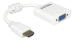 Delock Adapter HDMI-A male > VGA female white Delock Adapter HDMI-A male > VGA female white