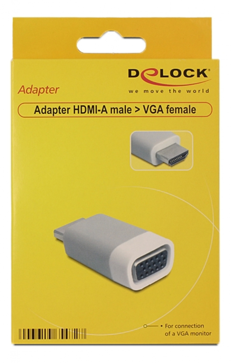 Delock Adapter HDMI-A male > VGA female