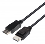 DELTACO DisplayPort cable, DP 1.4, 8K@60Hz, 3m, black