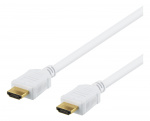 DELTACO PRIME HDMI kabel, HDMI High Speed with Ethernet, HDMI Type A h